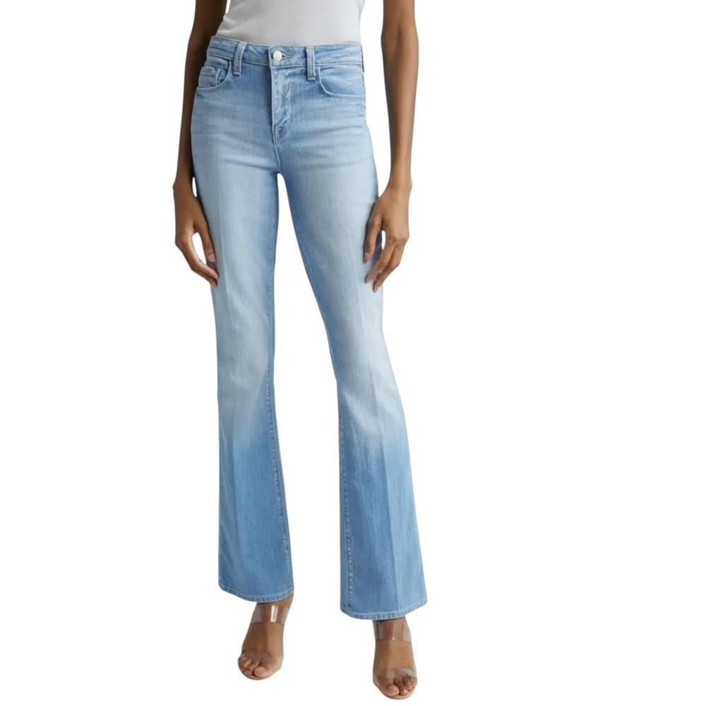 L’Agence Selma Sleek High Waist Bootcut Size 28 Bayview Stretch